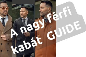 Nagy férfi kabát Guide