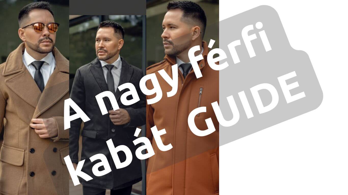 Nagy férfi kabát Guide